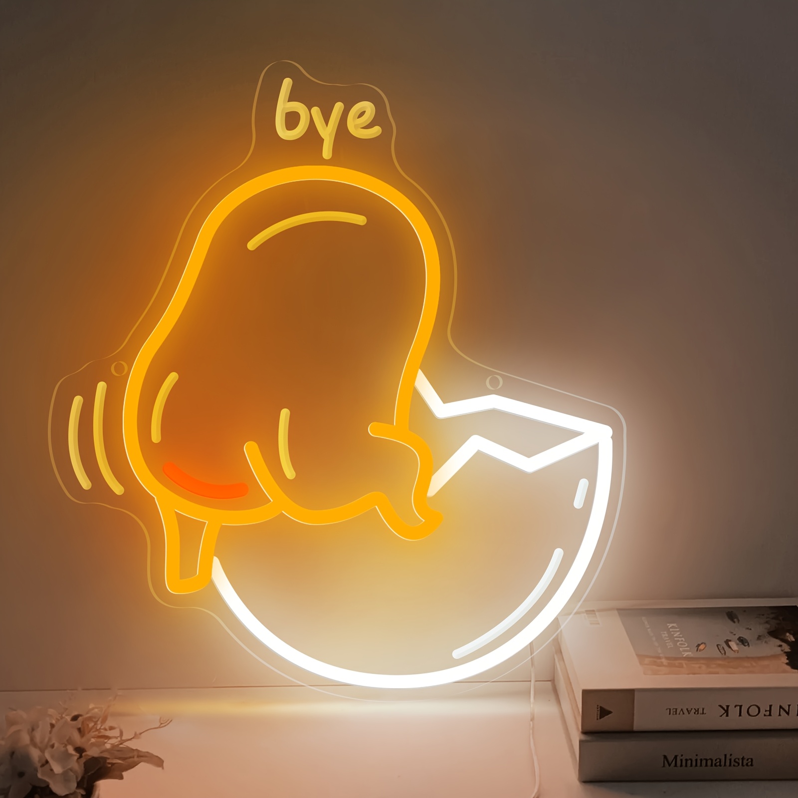 Desk Setup Bedroom - Sanrio Egg Yolk LED Neon Light