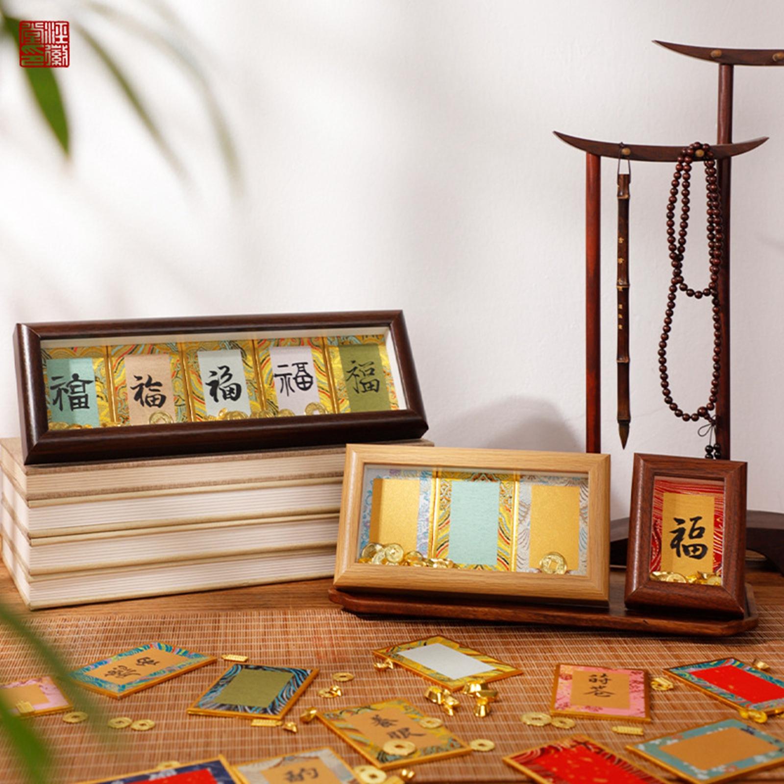 Desk Setup Bedroom - Calligraphy Art Card Frame Elegant Photo
