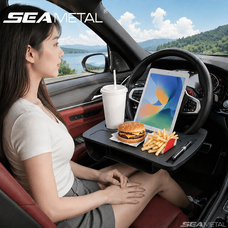 Desk Setup Ideas - SEAMETAL Car Steering Wheel Table Universal