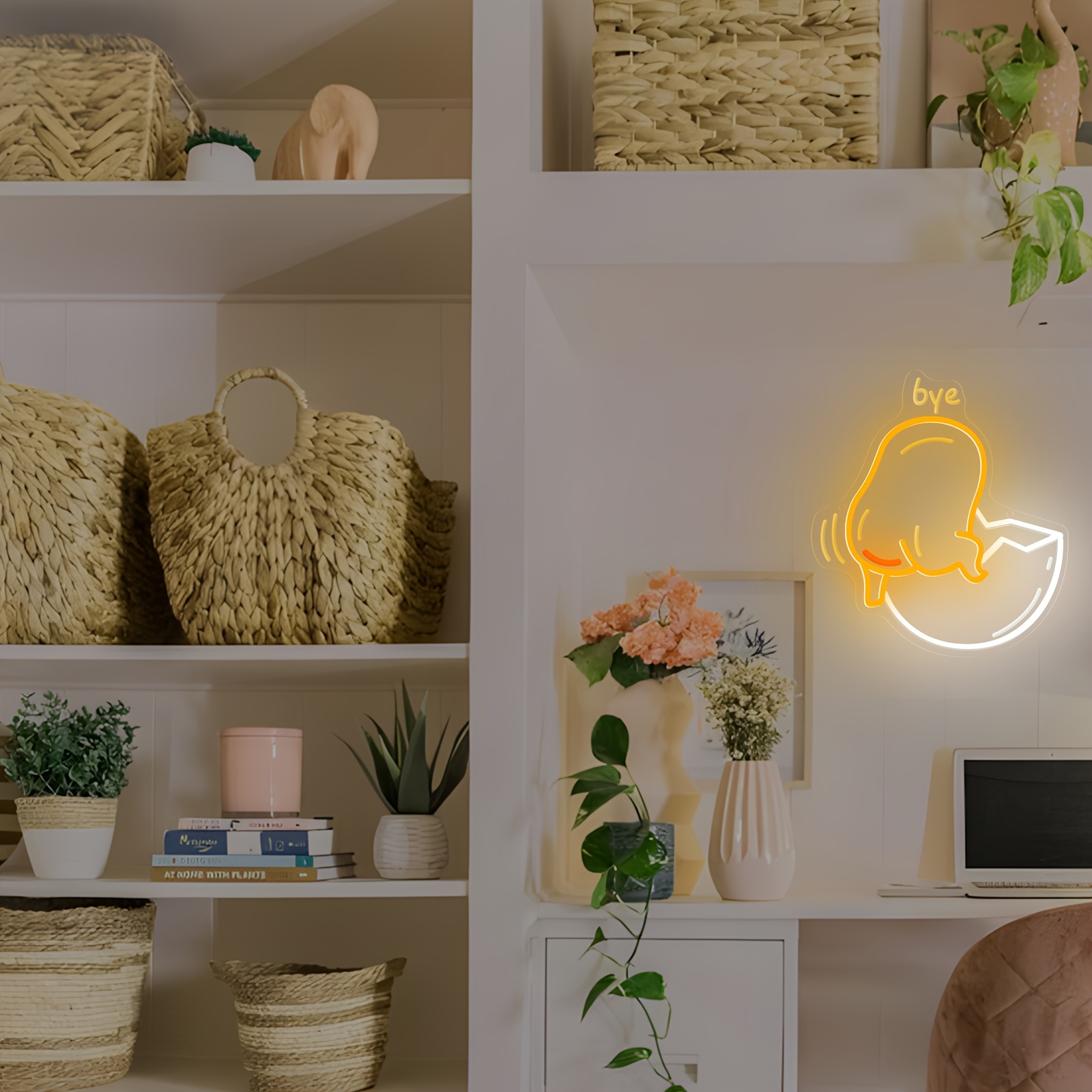 Sanrio Egg Yolk LED Neon Light - огляд і ціна Desk Setup Bedroom