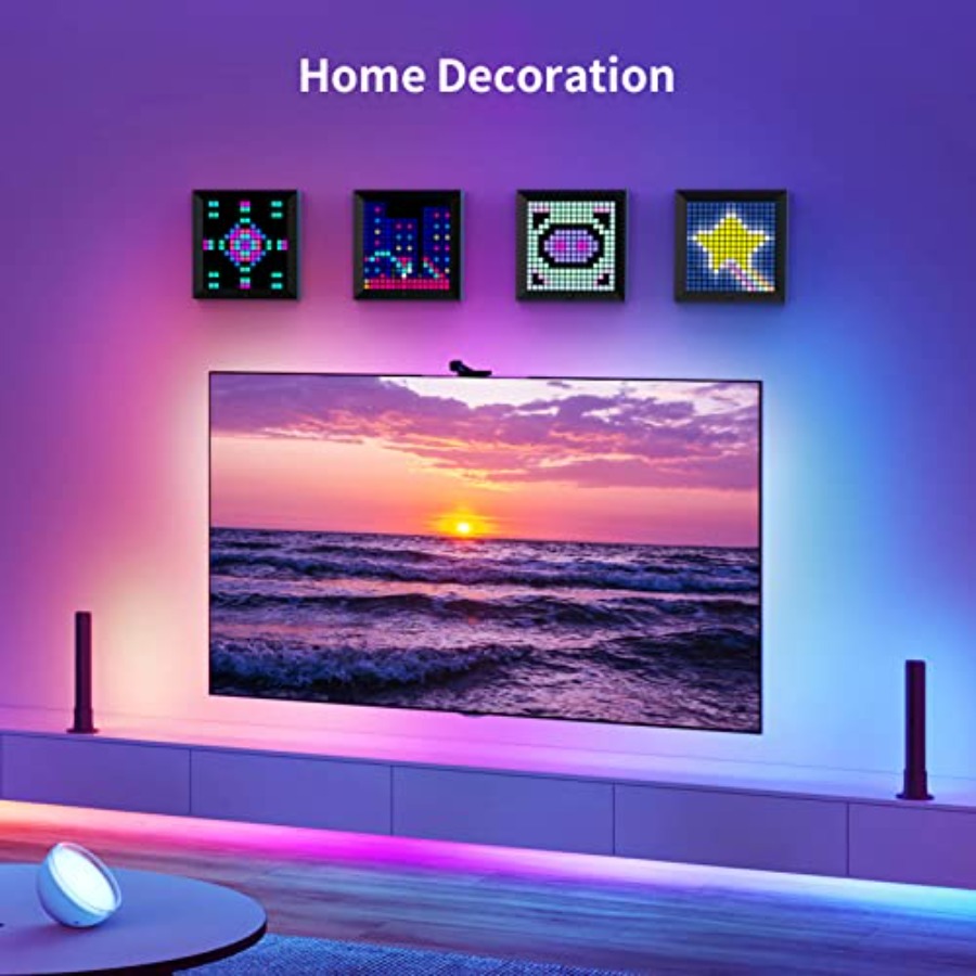 LED Light Pixel Display Panel  - огляд і ціна Desk Setup Gaming