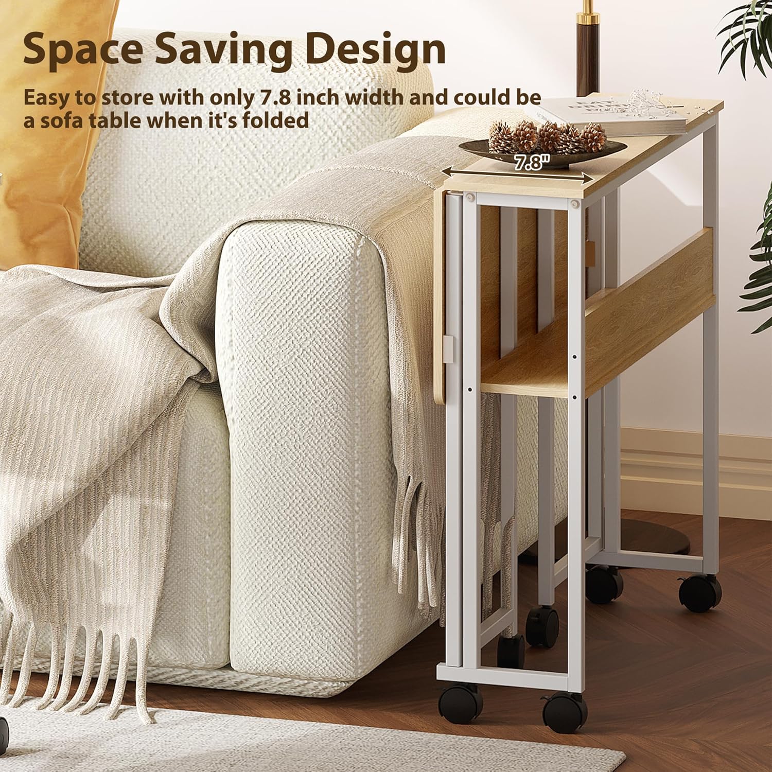 Folding Desk with Storage Shel - огляд і ціна Desk Setup Ideas