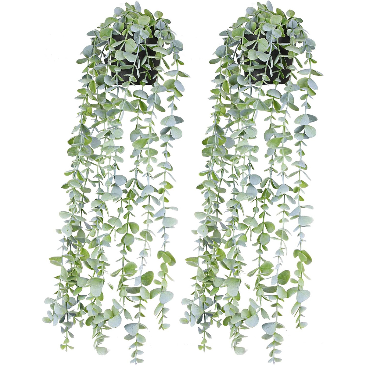 Artificial Ivy Hanging Eucalyp - огляд і ціна Desk Setup Plants