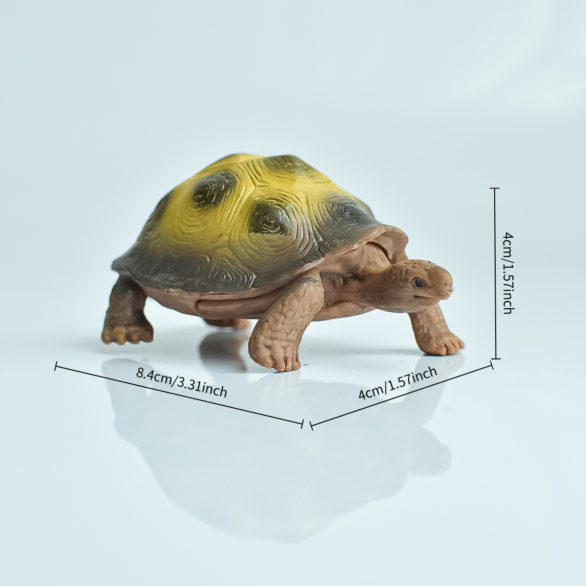 Painted Realistic Animal Turtl - огляд і ціна Desk Setup Plants