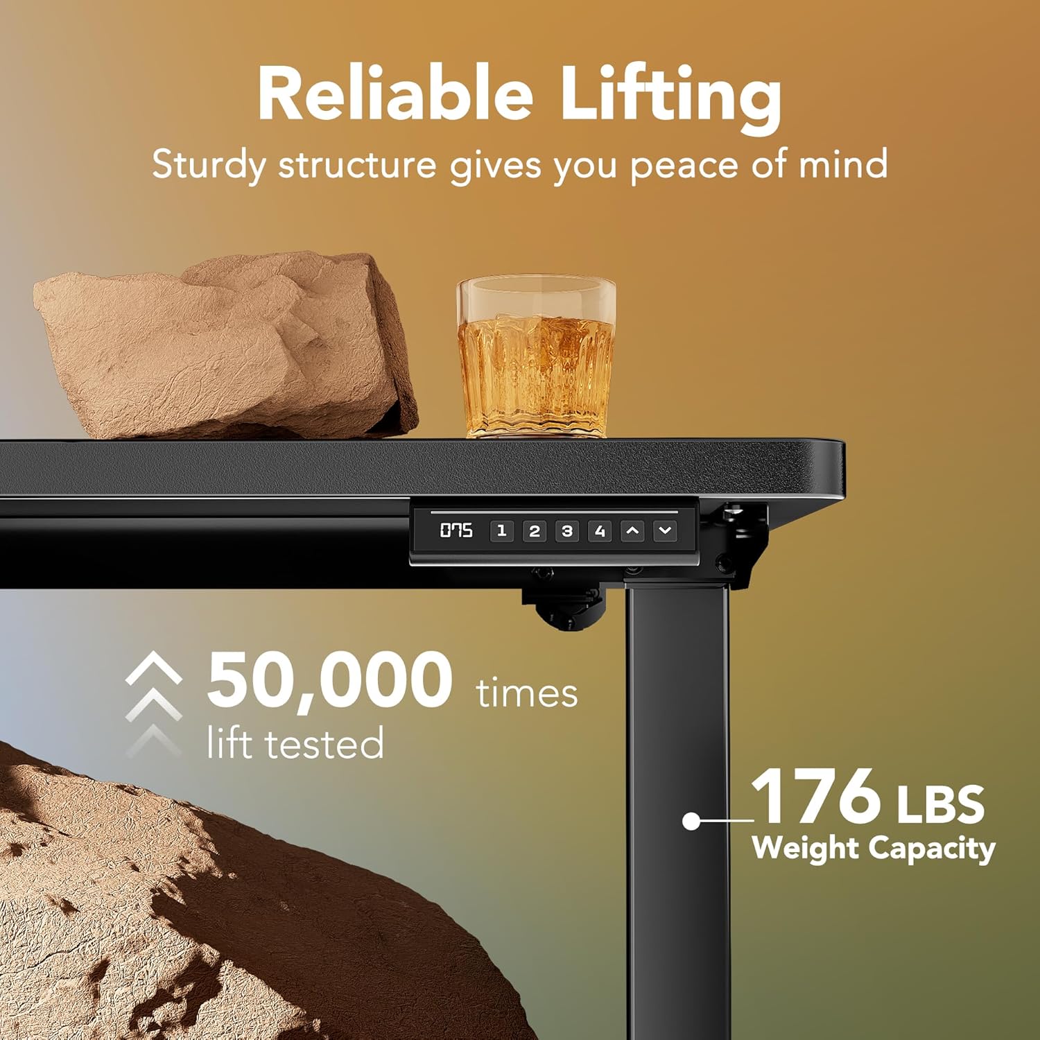 Adjustable Height Electric Sta - огляд і ціна Desk Setup Height