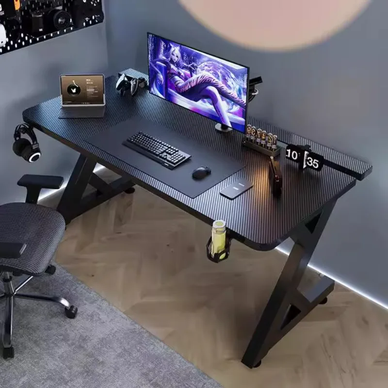 Q Minimalist Black Computer De - огляд і ціна Desk Setup Black