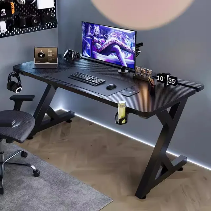 Q Minimalist Black Computer De - огляд і ціна Desk Setup Black