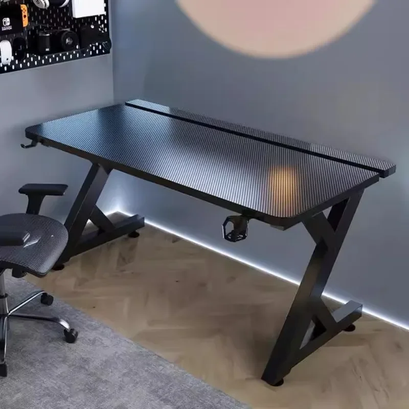 Q Minimalist Black Computer De - огляд і ціна Desk Setup Black