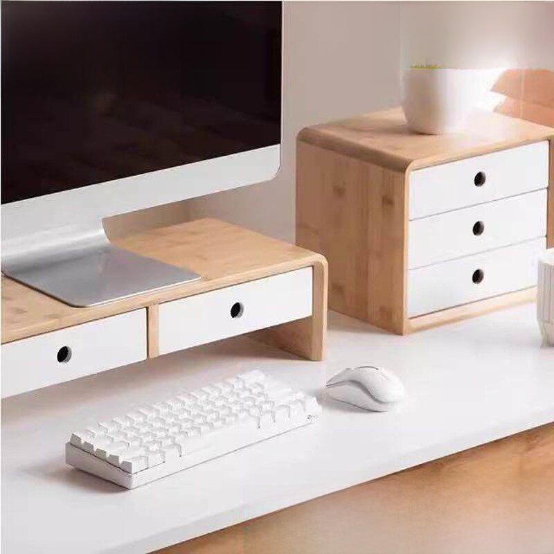 Bamboo Computer Monitor Stand  - огляд і ціна Drawer Organizer Bamboo
