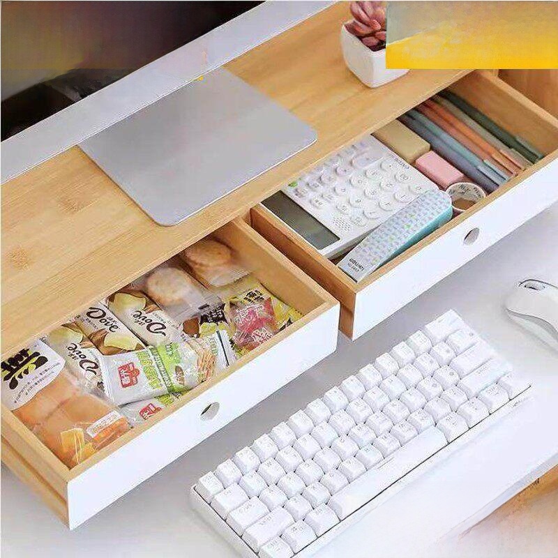 Bamboo Computer Monitor Stand  - огляд і ціна Drawer Organizer Bamboo