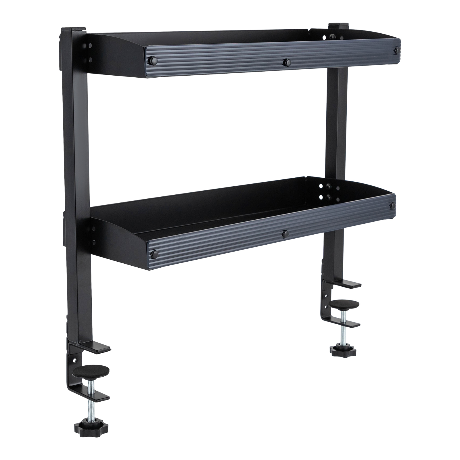 Clamp-on Desk Shelf, 2-Tier, A - огляд і ціна Desk Setup Black