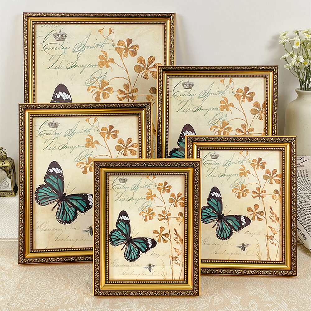Antique Gold Photo Frame - Ava - огляд і ціна Desk Setup Photo