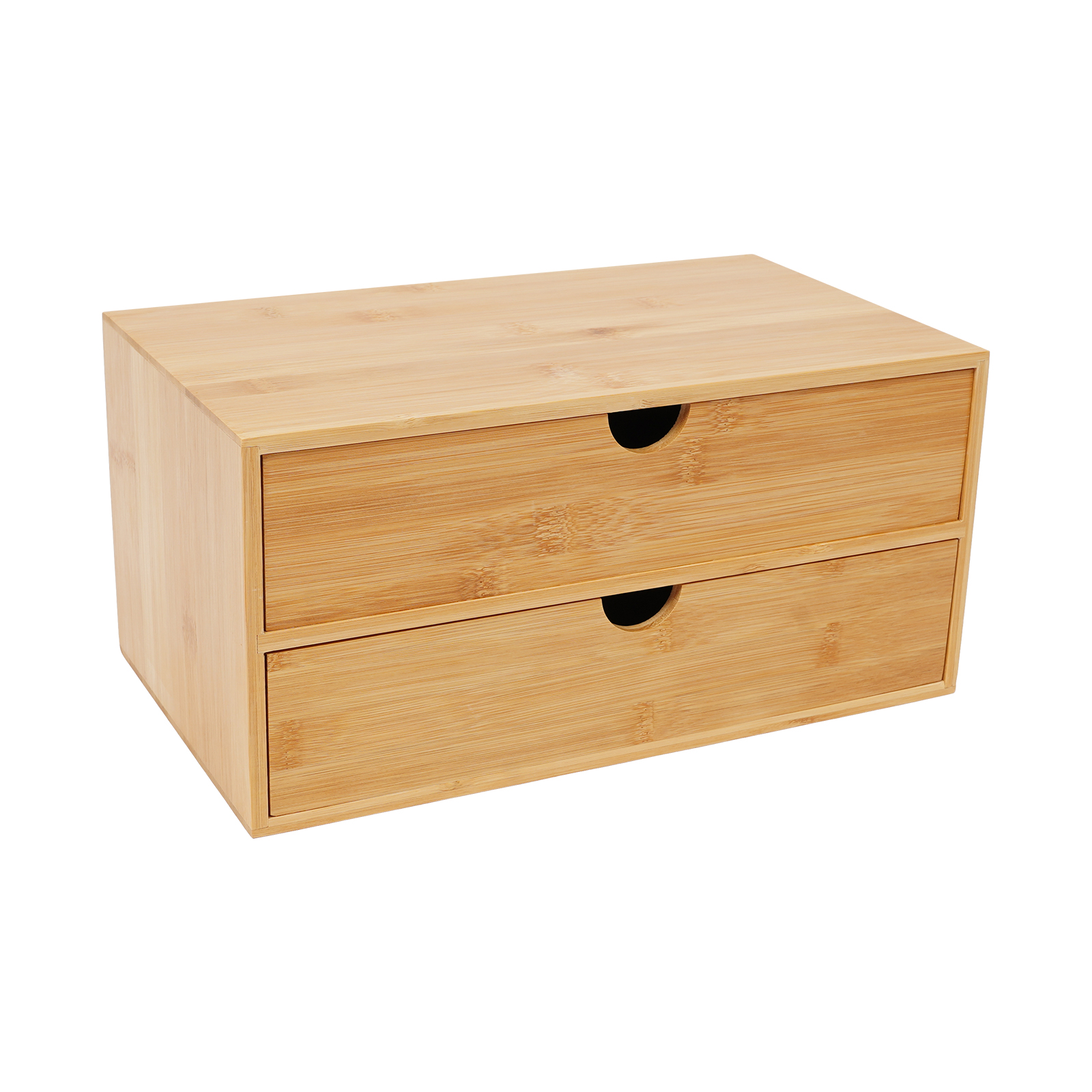 Desk Organizer, 2-Drawer Offic - огляд і ціна Drawer Organizer Bamboo