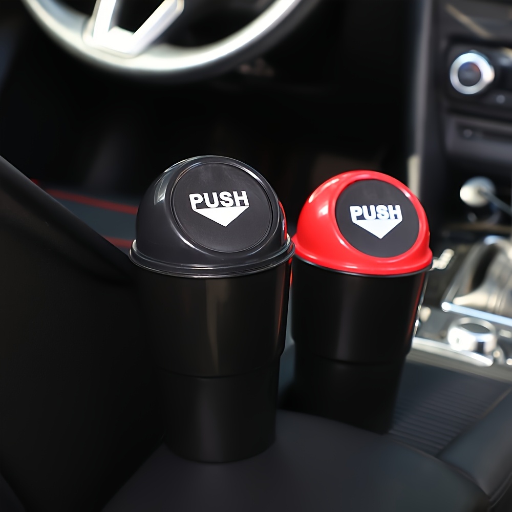 1pc Portable Car Mini Trash Ca - огляд і ціна Desk Setup Black