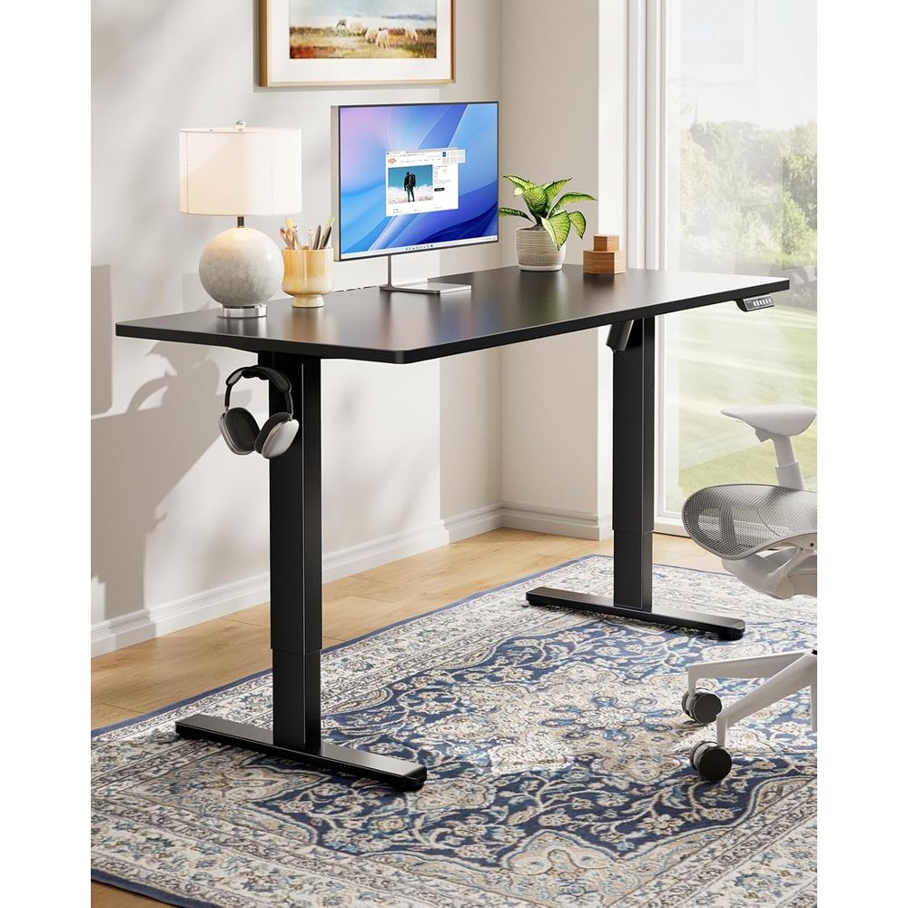 Electric Standing Desk, Whole  - огляд і ціна Desk Setup Height