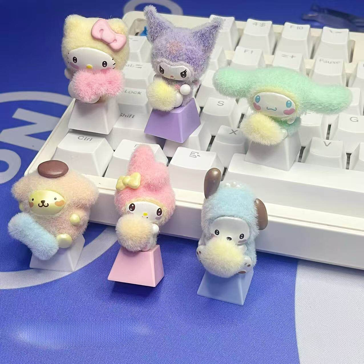 Kawaii Hello Kitty Kuromi Keyc - огляд і ціна Desk Setup Editing