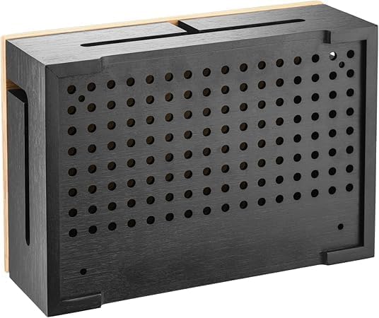 Bamboo Cable Management Box wi - огляд і ціна Drawer Organizer Bamboo