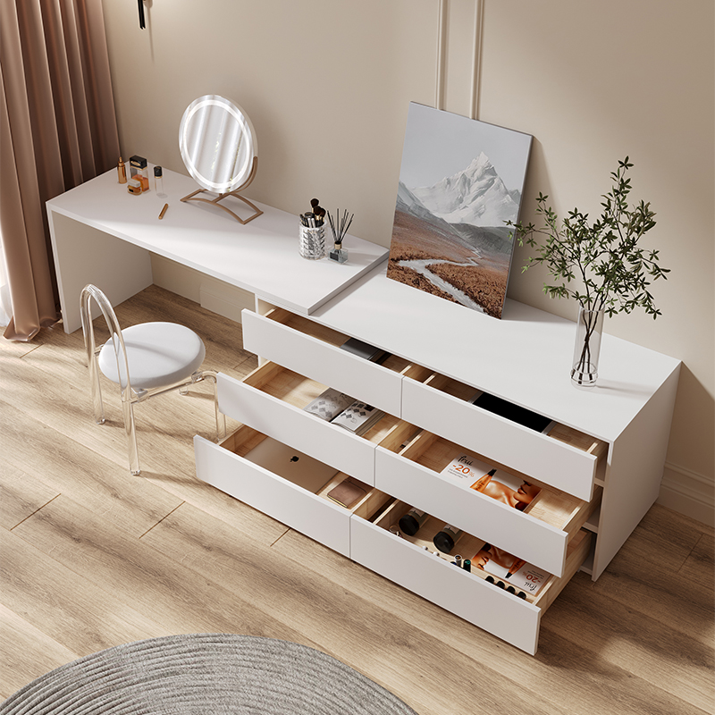xx-Dresser,Multi-purpose Flat  - огляд і ціна Desk Setup Bedroom