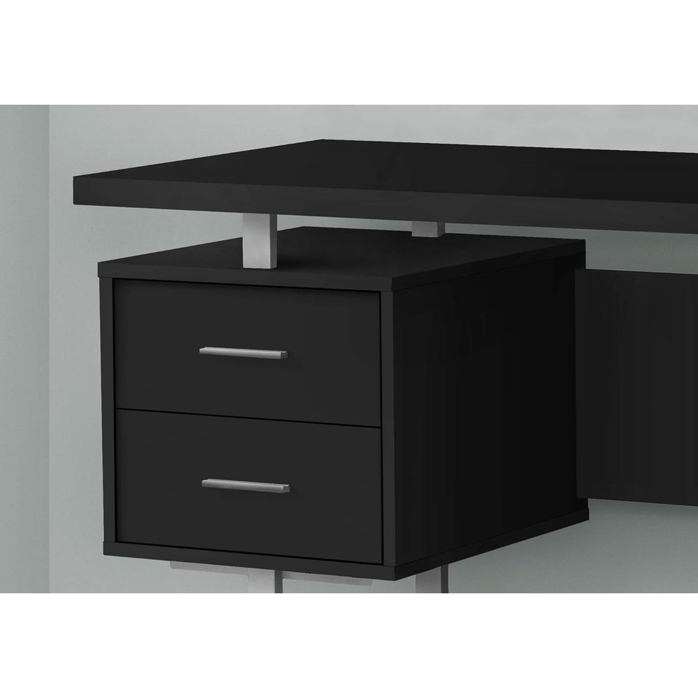 Contemporary 60 Work Desk with - огляд і ціна Desk Setup Grey