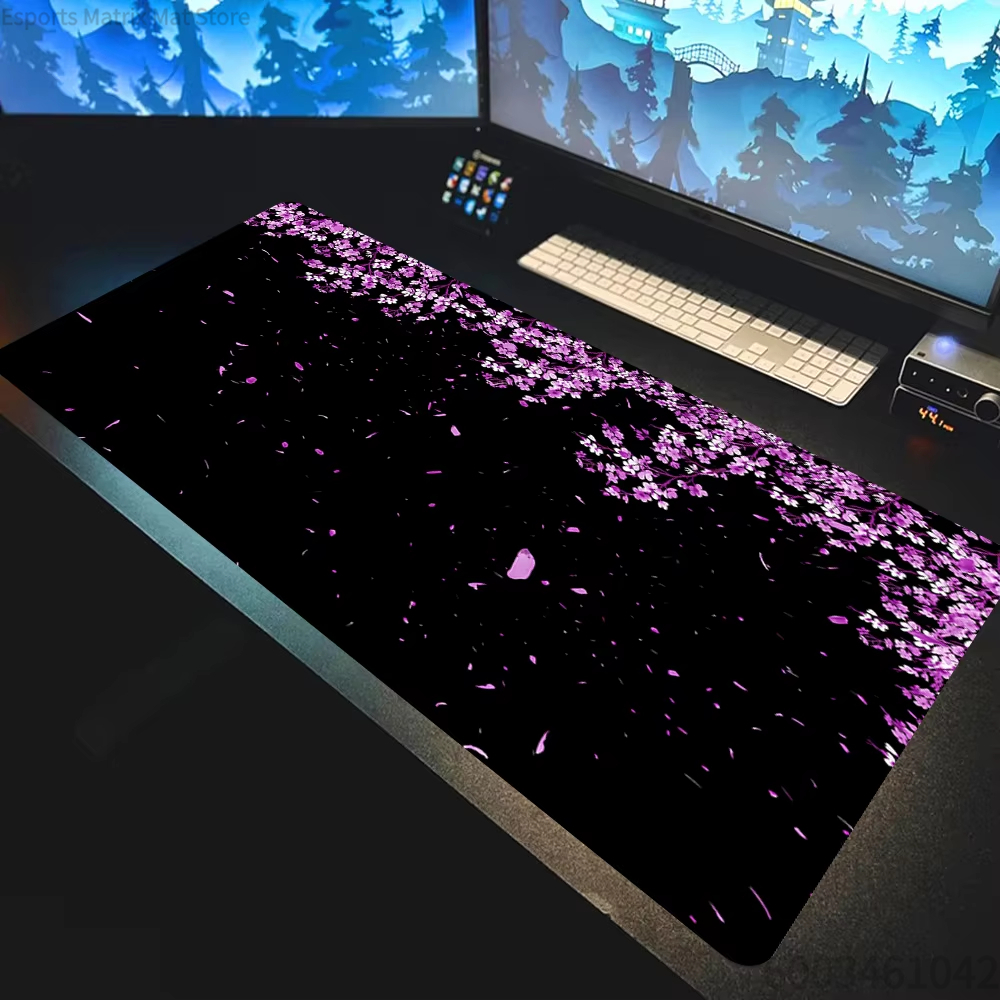 Japanese Cherry Blossom Large  - огляд і ціна Desk Setup Background