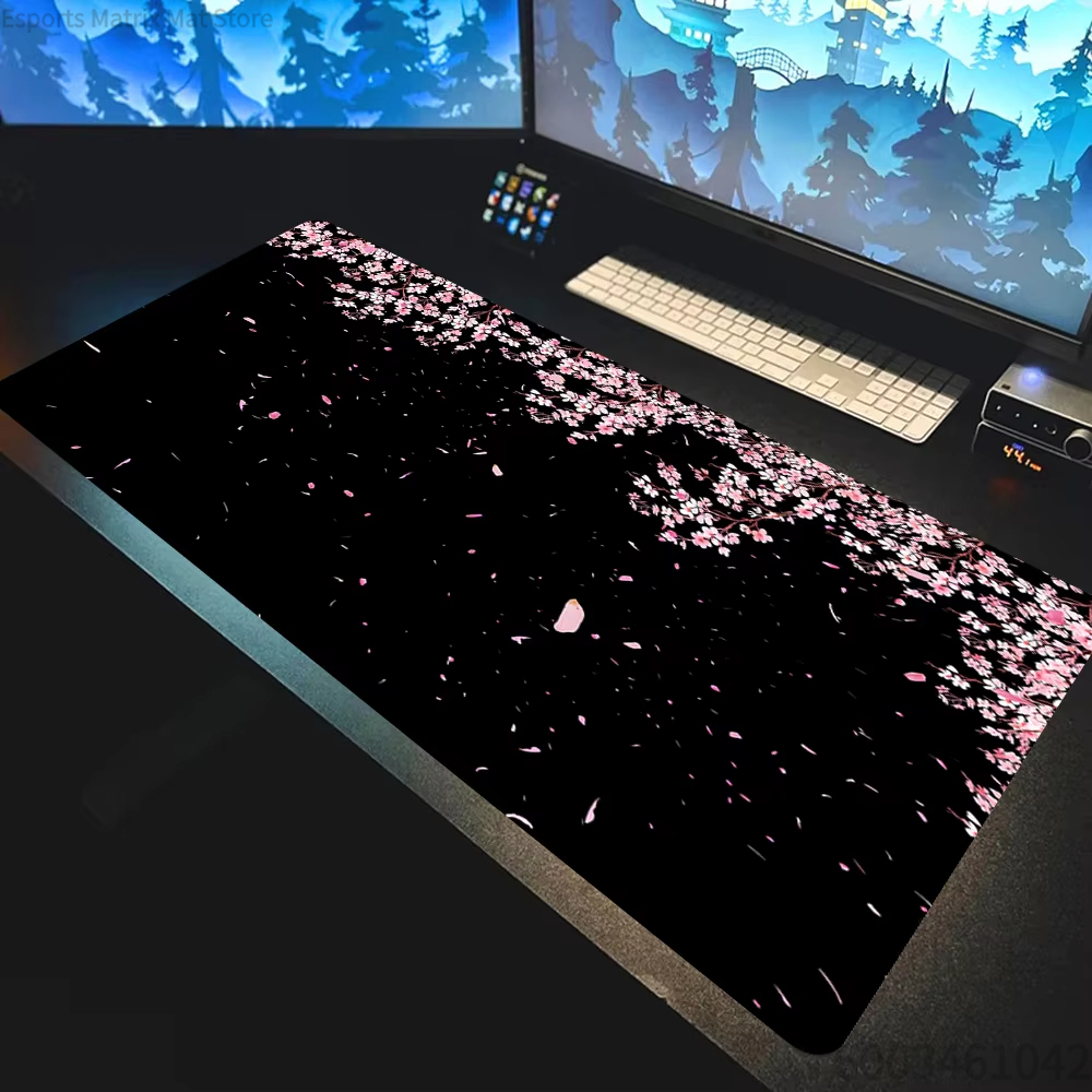 Japanese Cherry Blossom Large  - огляд і ціна Desk Setup Background