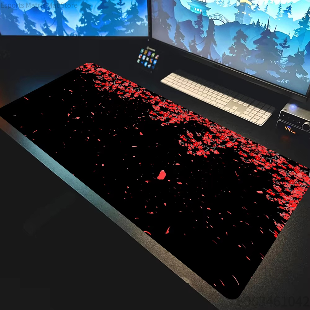 Japanese Cherry Blossom Large  - огляд і ціна Desk Setup Background