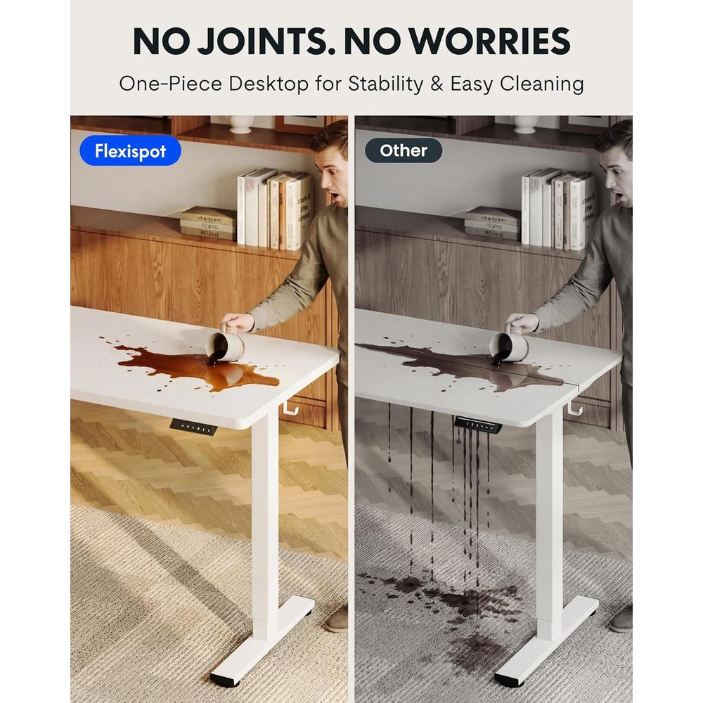 Electric Height Adjustable Des - огляд і ціна Desk Setup Height