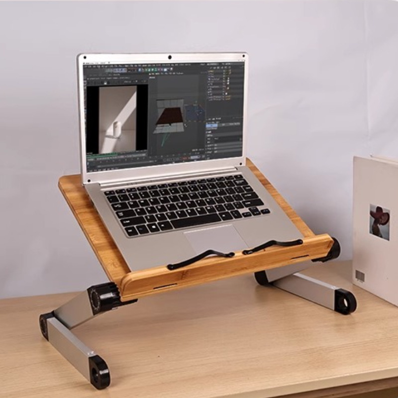 Adjustable Bamboo Bed Desk Fol - огляд і ціна Desk Setup Books