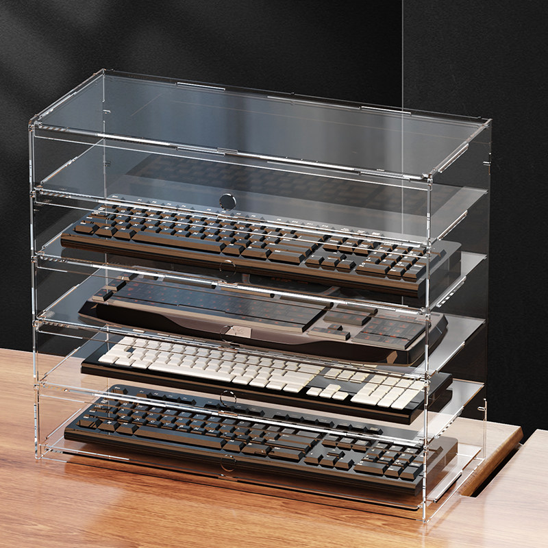 Premium Clear Acrylic Dustproo - огляд і ціна Desk Setup Gaming