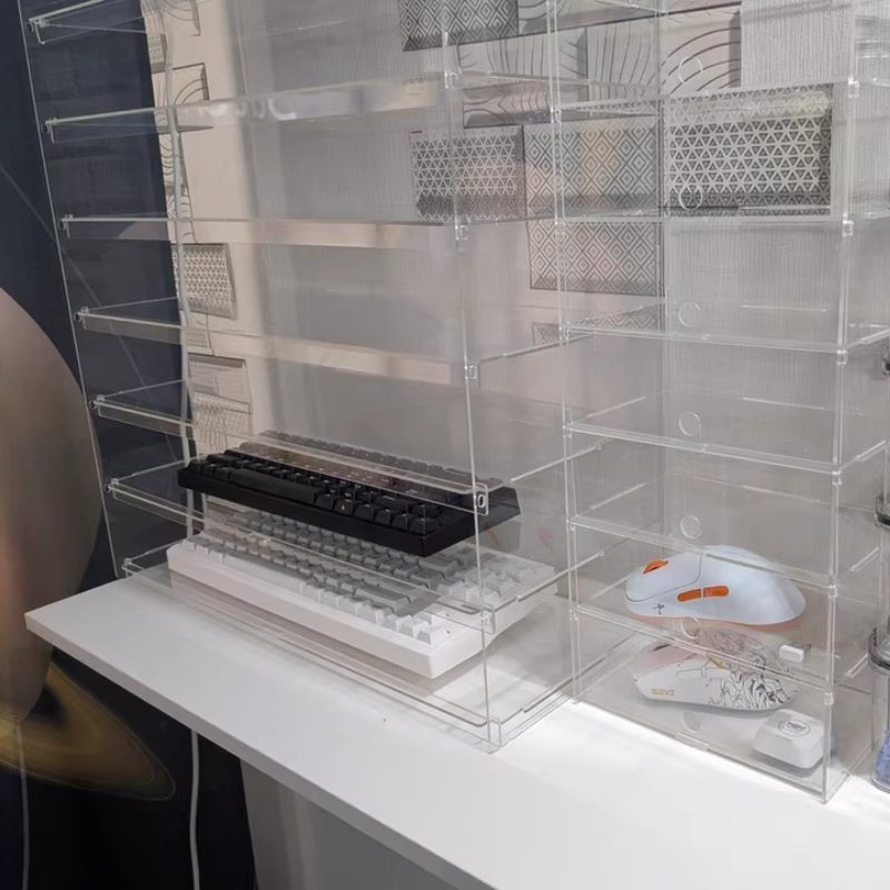 Premium Clear Acrylic Dustproo - огляд і ціна Desk Setup Gaming
