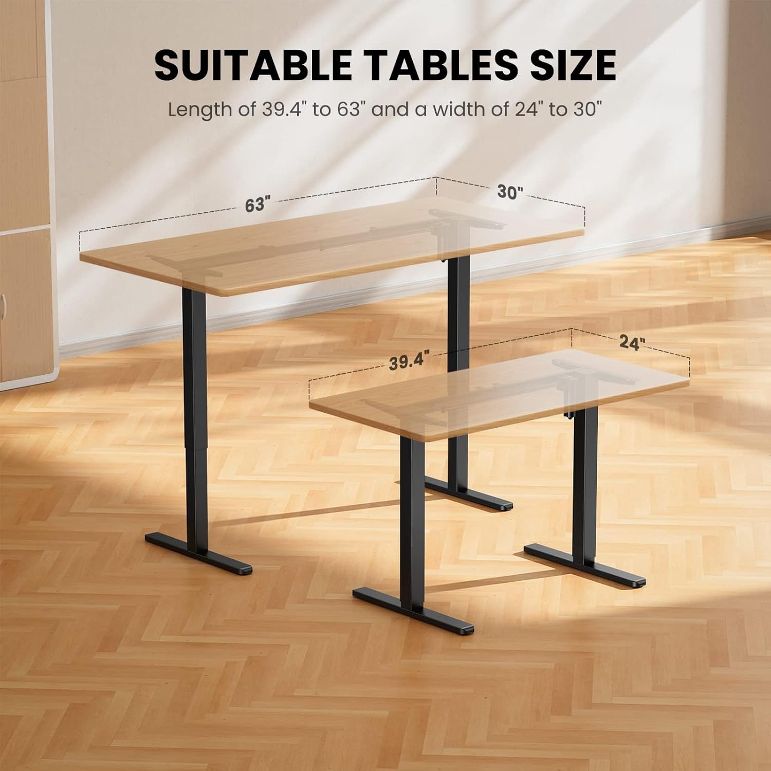 Electric Standing Desk Legs, 4 - огляд і ціна Desk Setup Height
