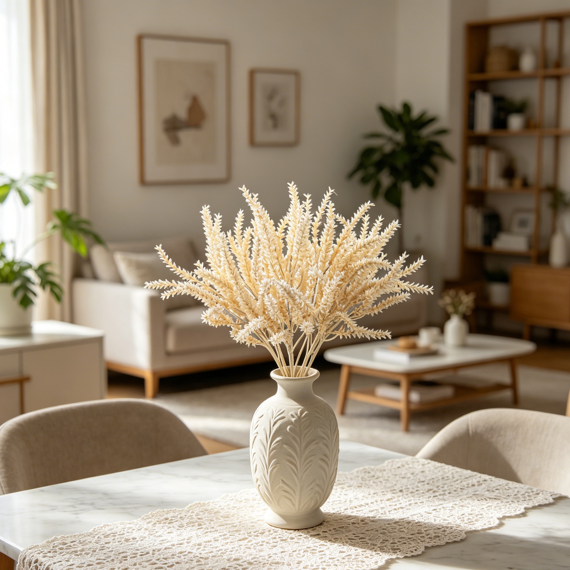 Artificial Plants Wheat Ears W - огляд і ціна Desk Setup Plants