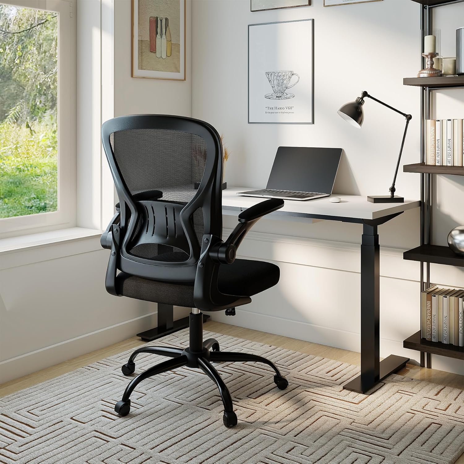 Ergonomic Office Chair Set 8,  - огляд і ціна Desk Setup Height