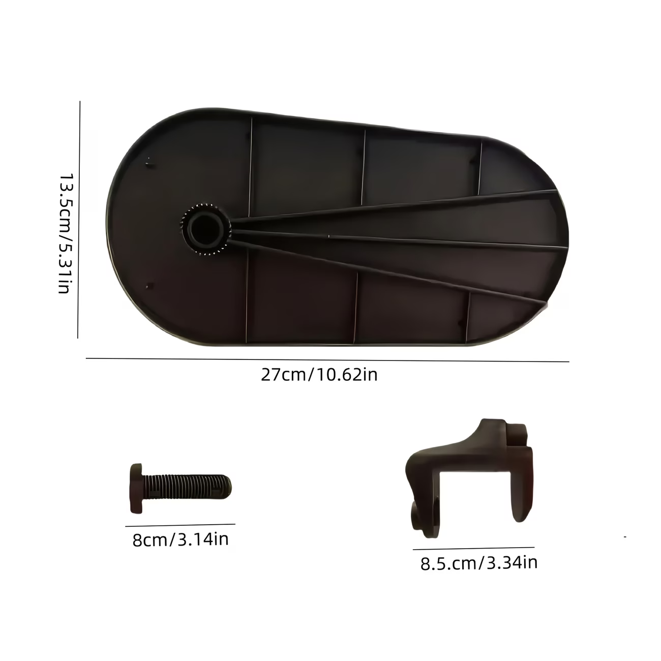 Adjustable Height Angle Ergono - огляд і ціна Desk Setup Black
