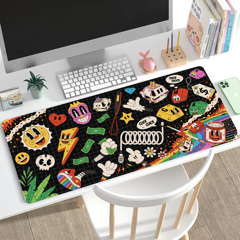 Graffiti Mausepad Office Rug D - огляд і ціна Desk Setup Rug