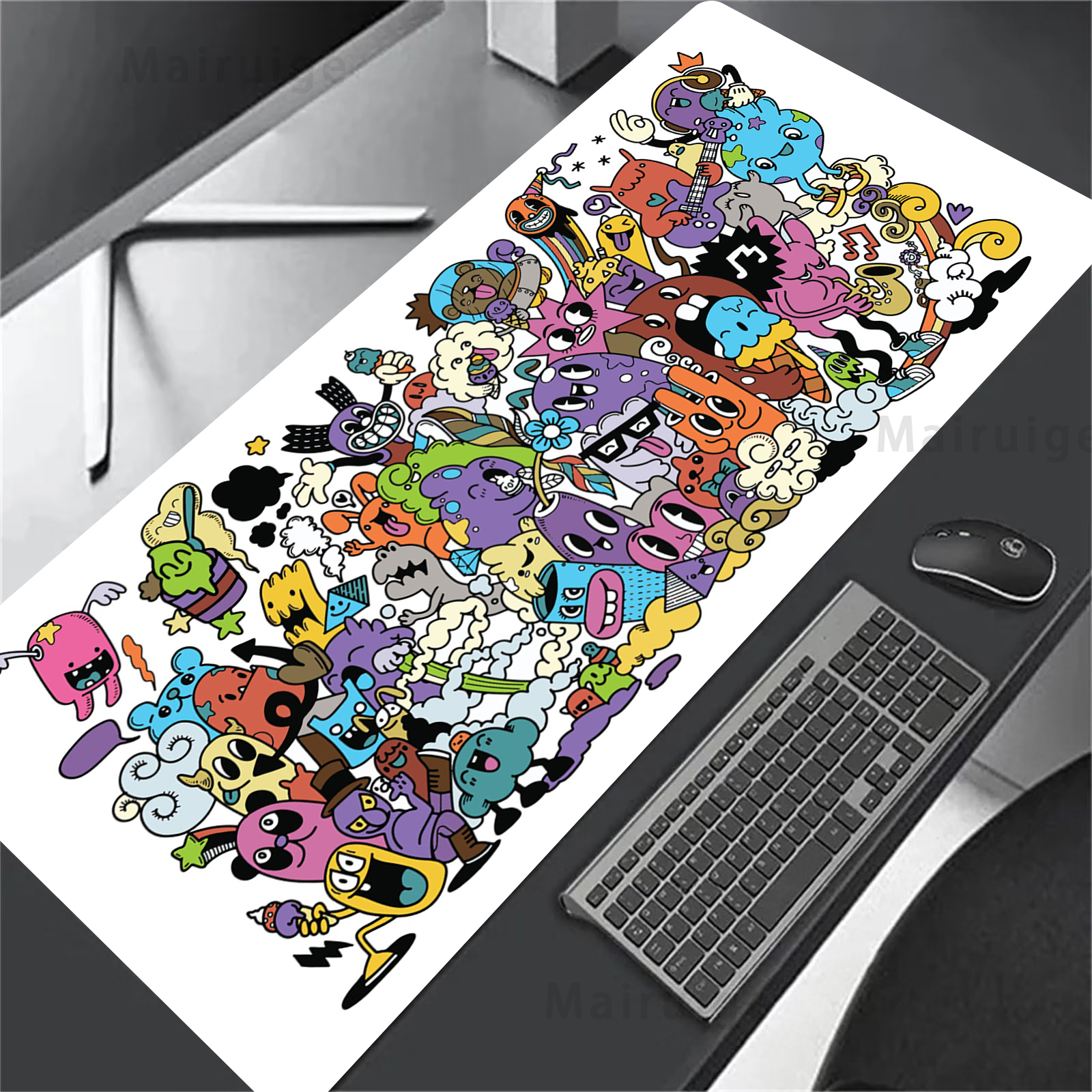 Graffiti Mausepad Office Rug D - огляд і ціна Desk Setup Rug
