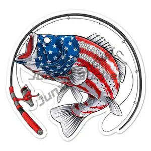 Perch Fishing Stickers Window  - огляд і ціна Desk Setup Ideas