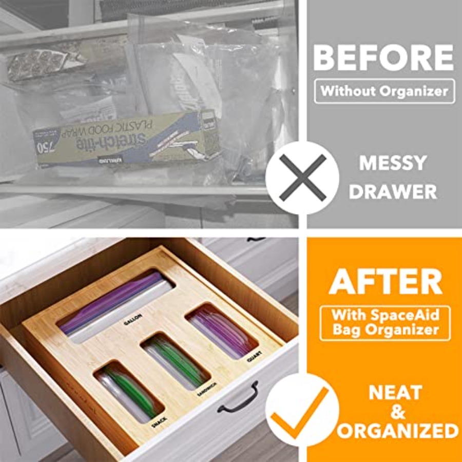 2026Bag Storage Organizer for  - огляд і ціна Drawer Organizer Bamboo