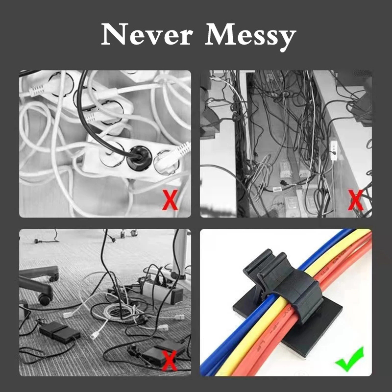Cable Organizer Self Adhesive  - огляд і ціна Desk Setup Ideas