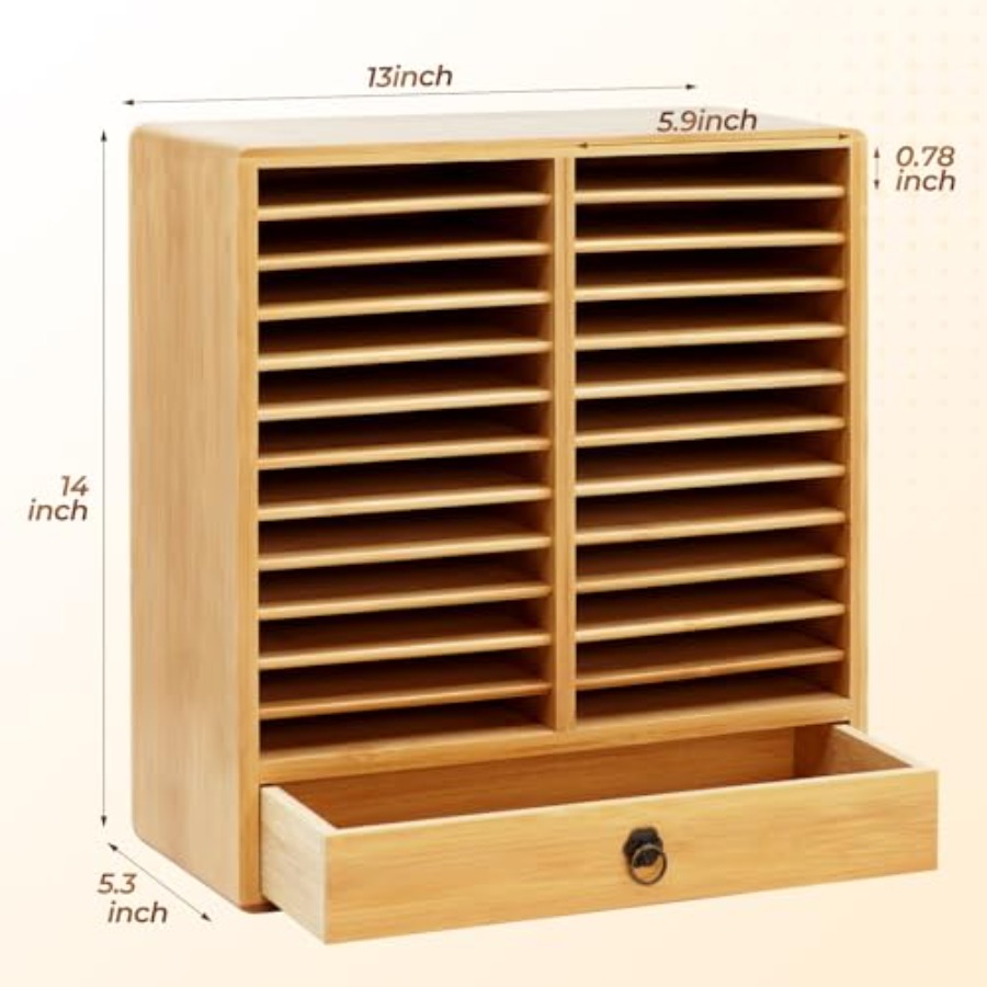 Marker Organizer for 216 Marke - огляд і ціна Drawer Organizer Bamboo