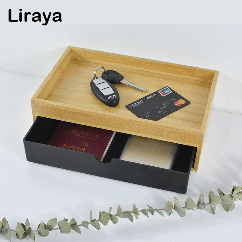 New Storage Box Cosmetic Drawe - огляд і ціна Drawer Organizer Bamboo