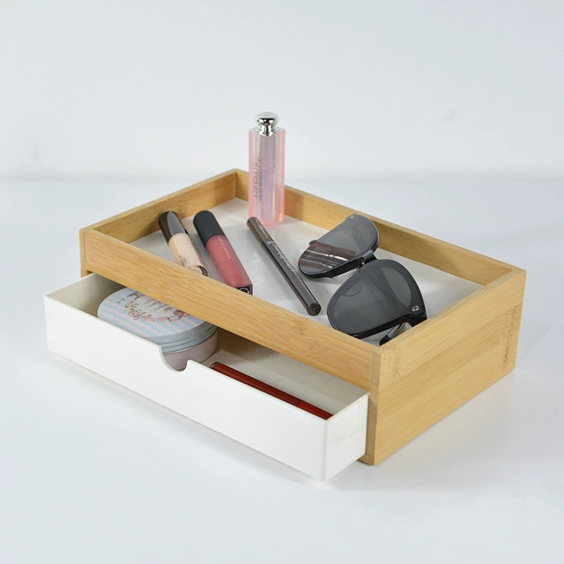 New Storage Box Cosmetic Drawe - огляд і ціна Drawer Organizer Bamboo