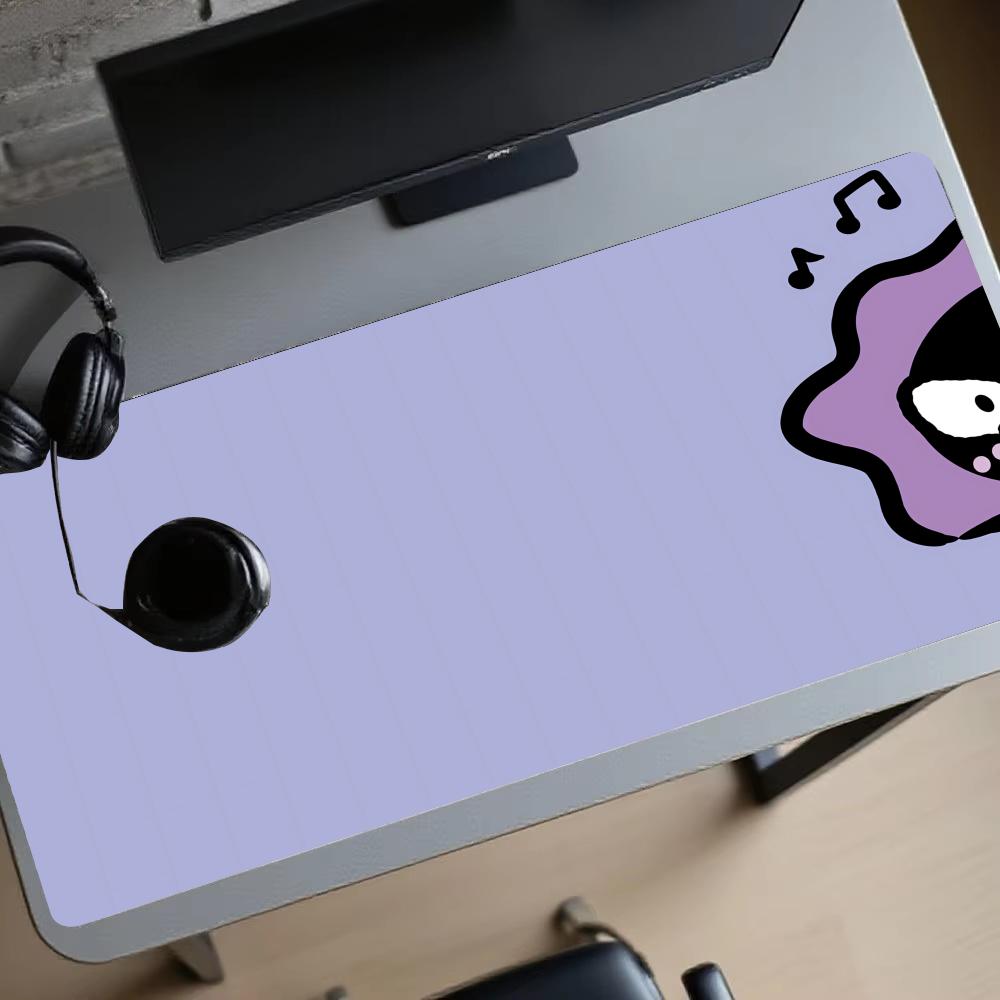 Playmat Cute Purple Expression - огляд і ціна Desk Setup Rug