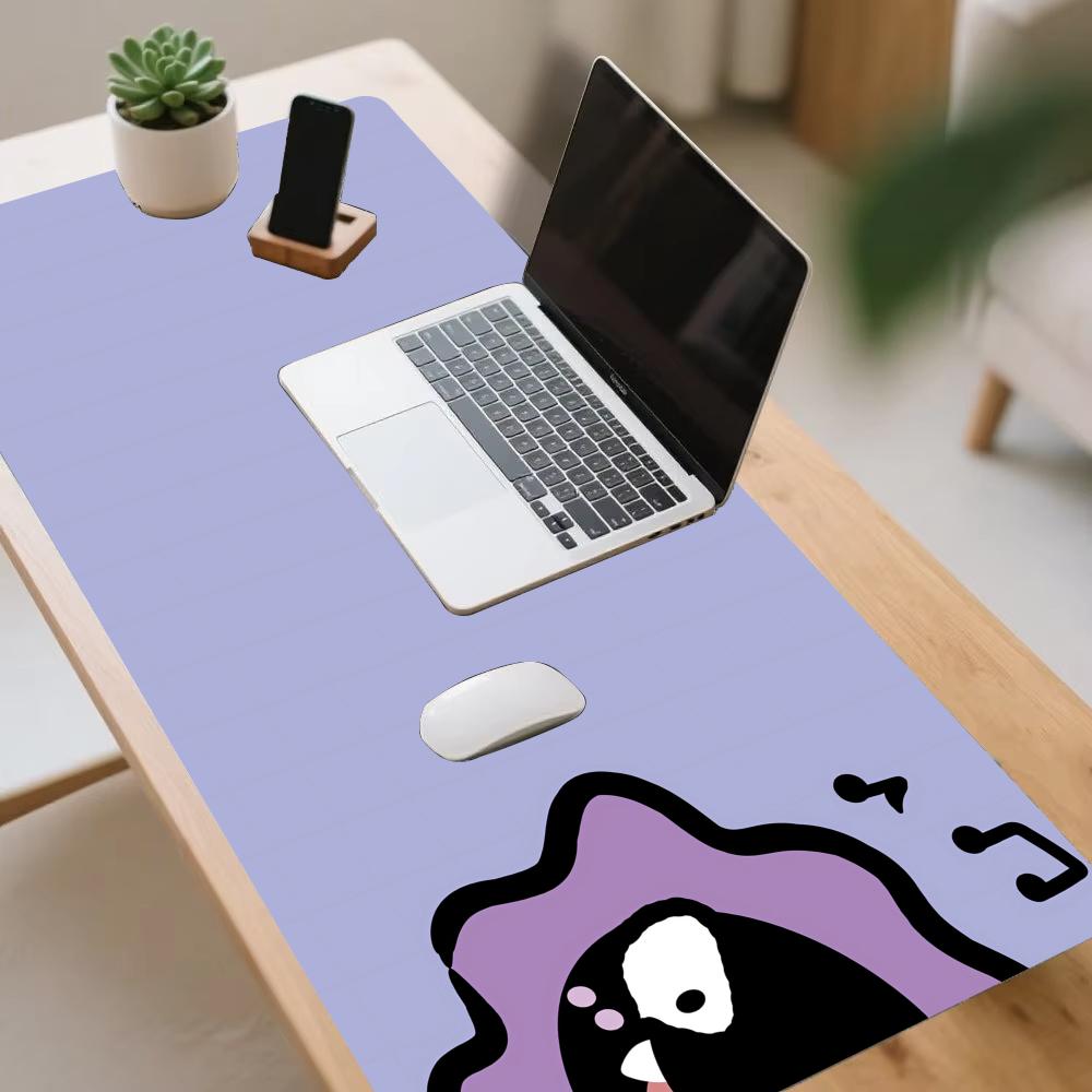 Playmat Cute Purple Expression - огляд і ціна Desk Setup Rug