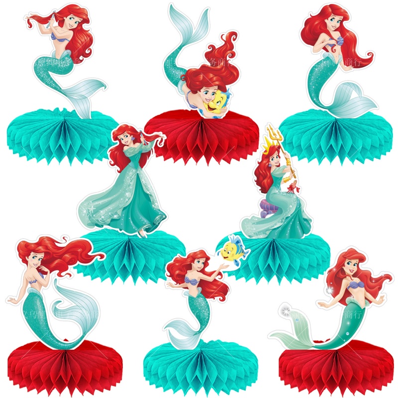 Mermaid Honeycomb Desktop Deco - огляд і ціна Desk Setup Plants