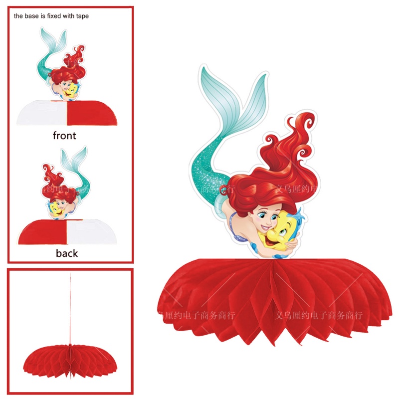 Mermaid Honeycomb Desktop Deco - огляд і ціна Desk Setup Plants