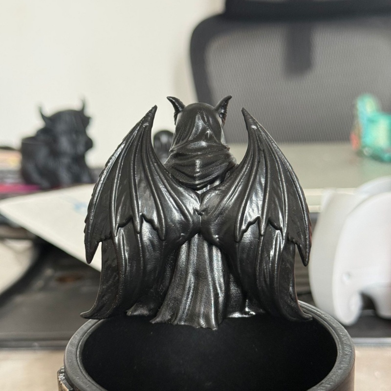 Gothic Demon Reading Book Shel - огляд і ціна Desk Setup Black