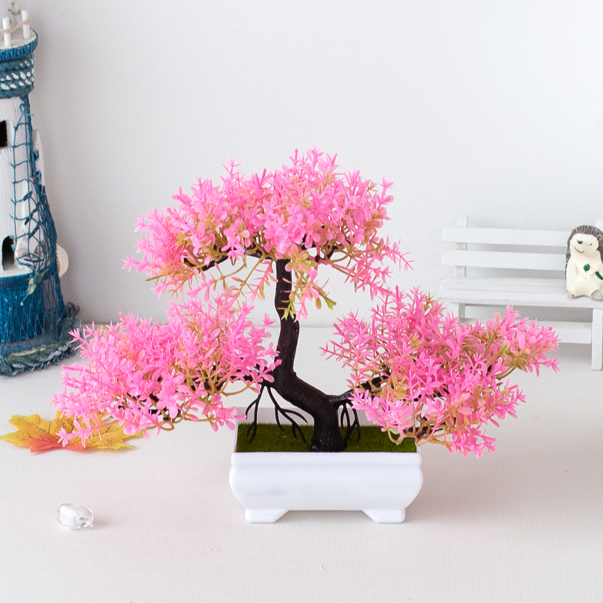 Artificial Plants Bonsai Fake  - огляд і ціна Desk Setup Plants