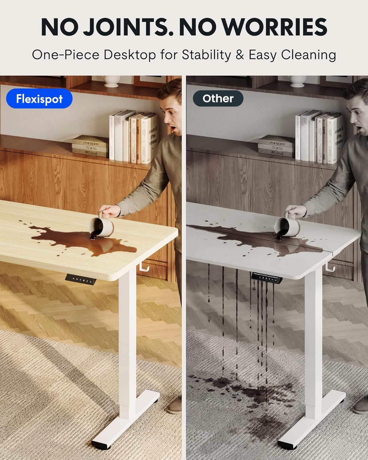 Electric Height Adjustable Sta - огляд і ціна Desk Setup Height