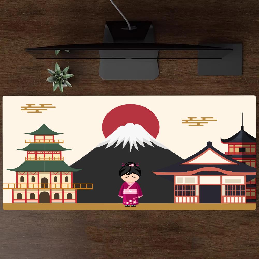 Japanese-style Mouse Pads Pc A - огляд і ціна Desk Setup Rug